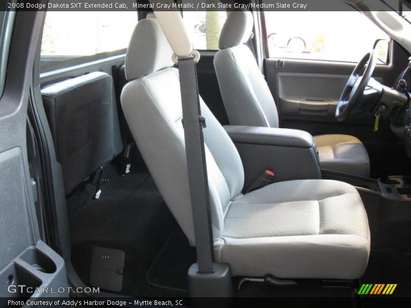 Mineral Gray Metallic / Dark Slate Gray/Medium Slate Gray 2008 Dodge Dakota SXT Extended Cab