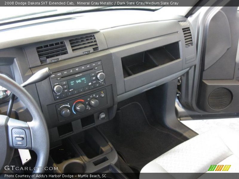 Mineral Gray Metallic / Dark Slate Gray/Medium Slate Gray 2008 Dodge Dakota SXT Extended Cab