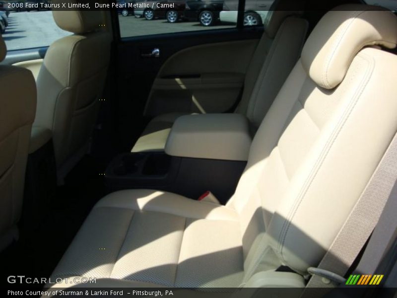 Dune Pearl Metallic / Camel 2008 Ford Taurus X Limited