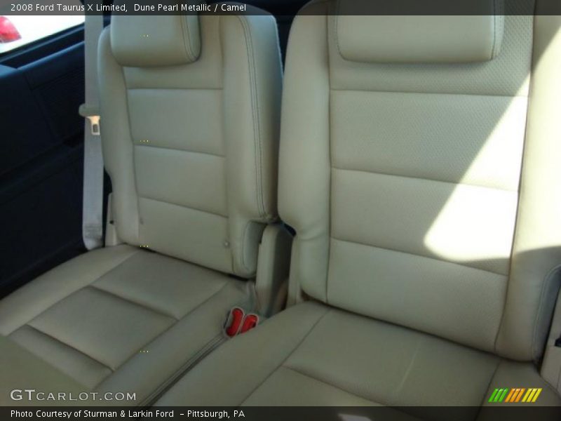 Dune Pearl Metallic / Camel 2008 Ford Taurus X Limited