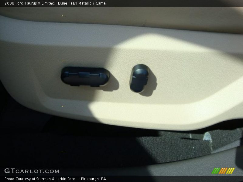 Dune Pearl Metallic / Camel 2008 Ford Taurus X Limited