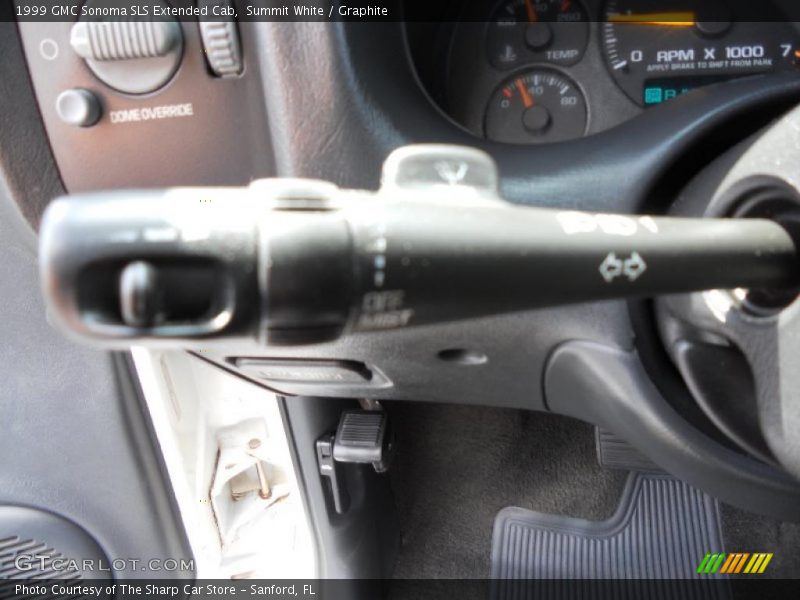 Summit White / Graphite 1999 GMC Sonoma SLS Extended Cab