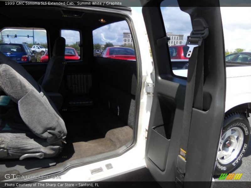Summit White / Graphite 1999 GMC Sonoma SLS Extended Cab