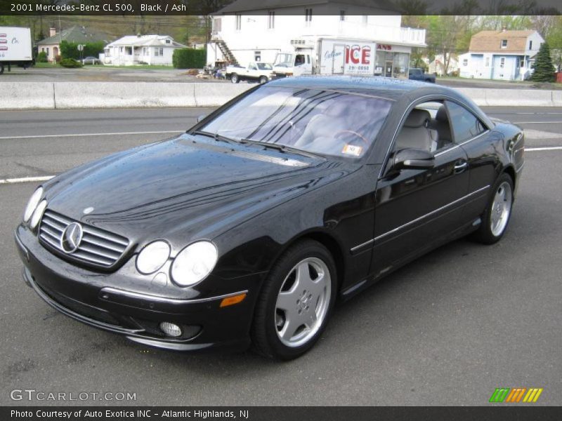 Black / Ash 2001 Mercedes-Benz CL 500