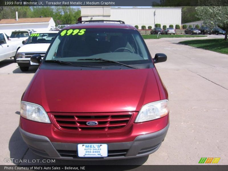 Toreador Red Metallic / Medium Graphite 1999 Ford Windstar LX