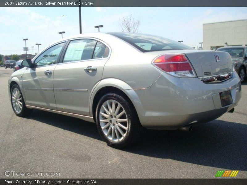 Silver Pearl Metallic / Gray 2007 Saturn Aura XR