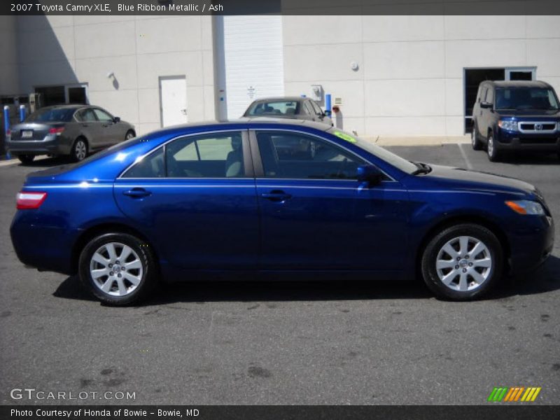 Blue Ribbon Metallic / Ash 2007 Toyota Camry XLE