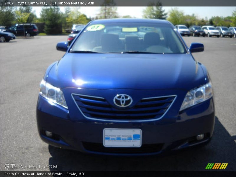 Blue Ribbon Metallic / Ash 2007 Toyota Camry XLE