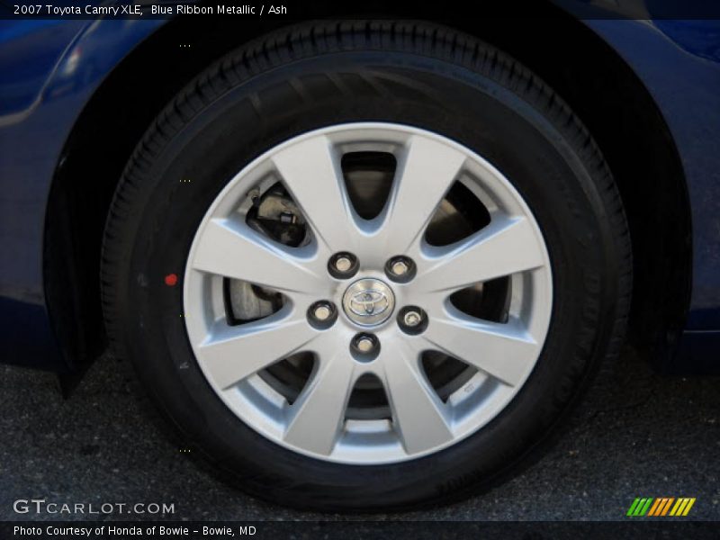 Blue Ribbon Metallic / Ash 2007 Toyota Camry XLE