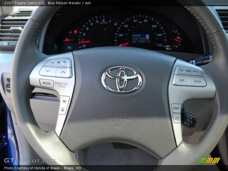Blue Ribbon Metallic / Ash 2007 Toyota Camry XLE