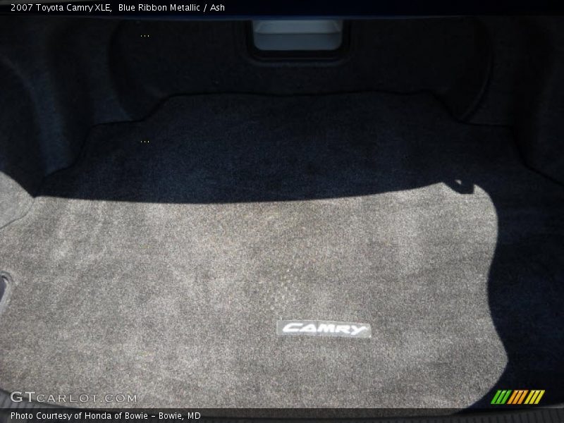 Blue Ribbon Metallic / Ash 2007 Toyota Camry XLE