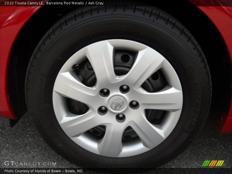Barcelona Red Metallic / Ash Gray 2010 Toyota Camry LE