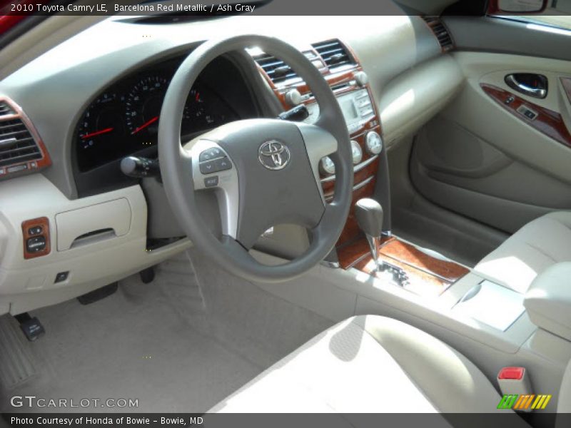 Barcelona Red Metallic / Ash Gray 2010 Toyota Camry LE