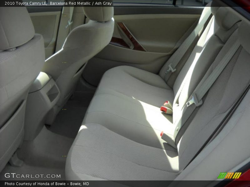 Barcelona Red Metallic / Ash Gray 2010 Toyota Camry LE