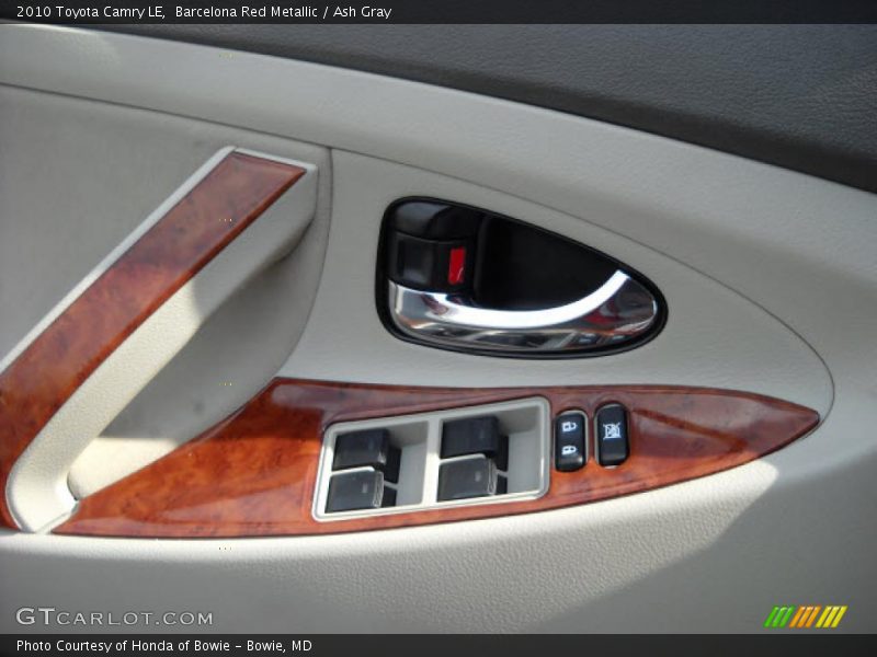 Barcelona Red Metallic / Ash Gray 2010 Toyota Camry LE