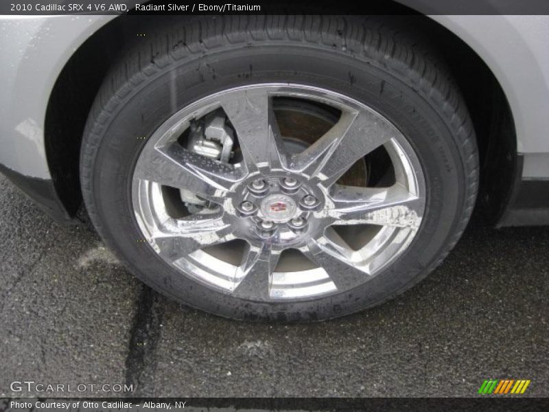 Radiant Silver / Ebony/Titanium 2010 Cadillac SRX 4 V6 AWD