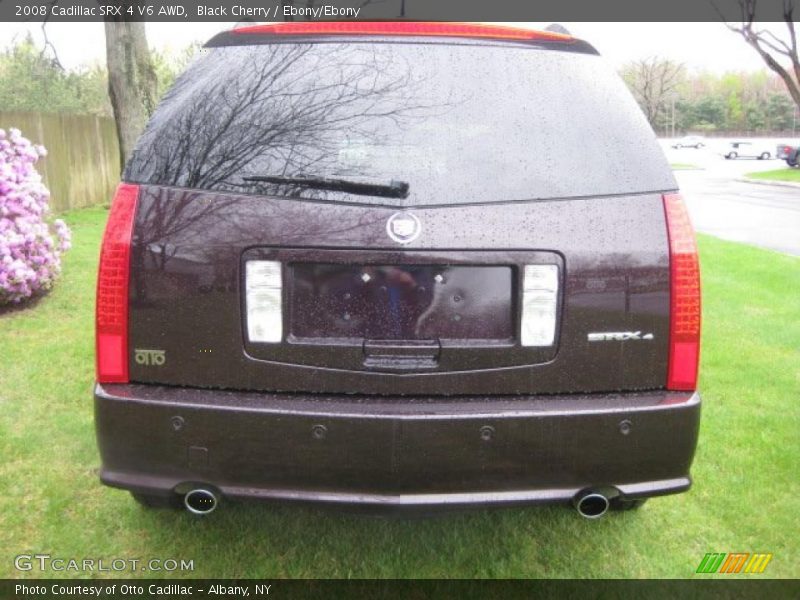 Black Cherry / Ebony/Ebony 2008 Cadillac SRX 4 V6 AWD