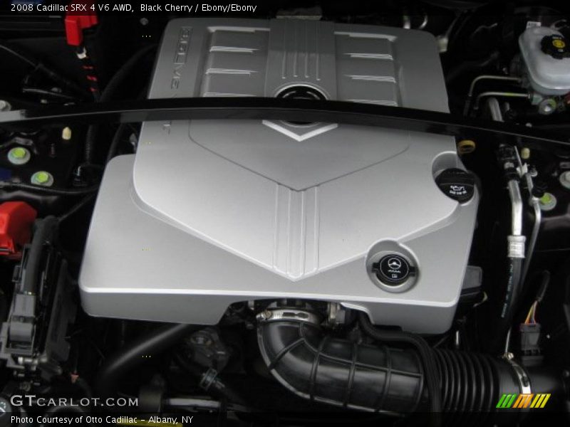 Black Cherry / Ebony/Ebony 2008 Cadillac SRX 4 V6 AWD