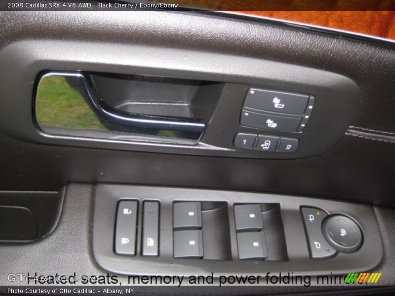 Black Cherry / Ebony/Ebony 2008 Cadillac SRX 4 V6 AWD