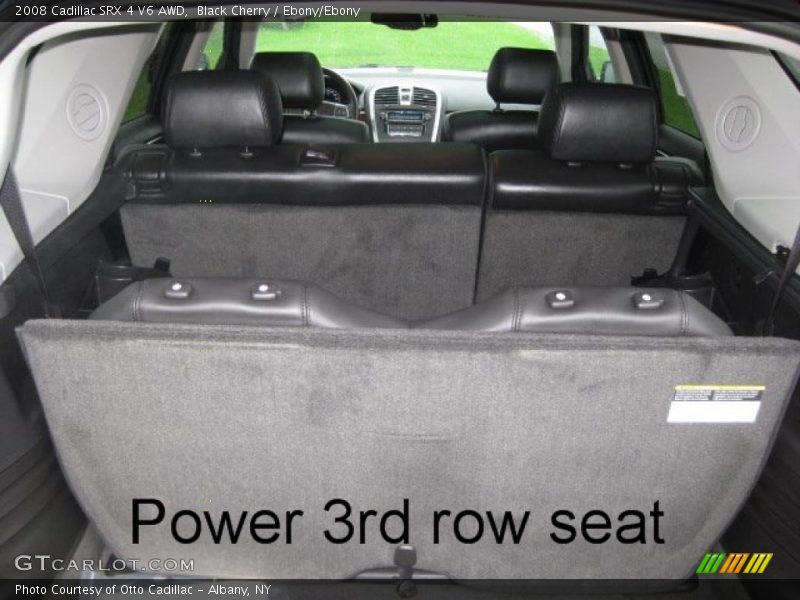 Black Cherry / Ebony/Ebony 2008 Cadillac SRX 4 V6 AWD