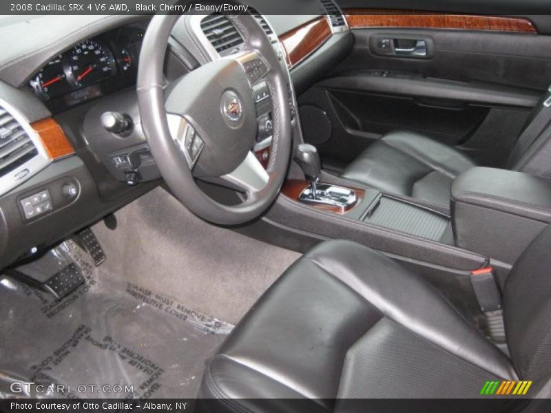 Black Cherry / Ebony/Ebony 2008 Cadillac SRX 4 V6 AWD