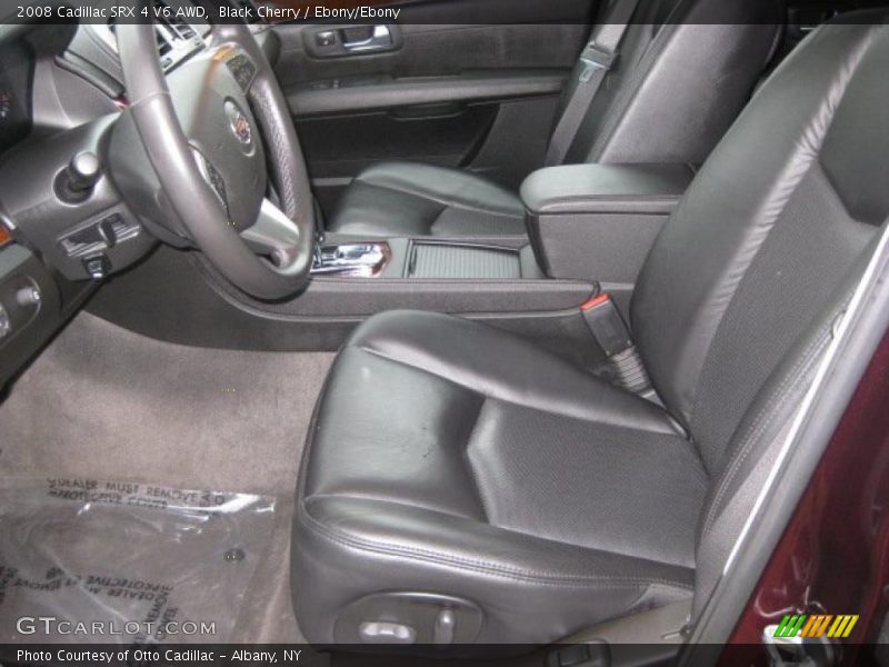 Black Cherry / Ebony/Ebony 2008 Cadillac SRX 4 V6 AWD