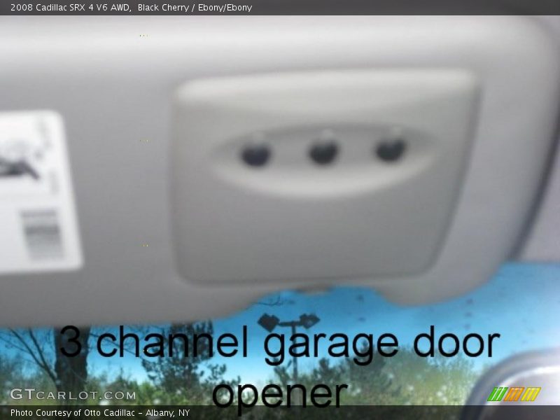 Black Cherry / Ebony/Ebony 2008 Cadillac SRX 4 V6 AWD
