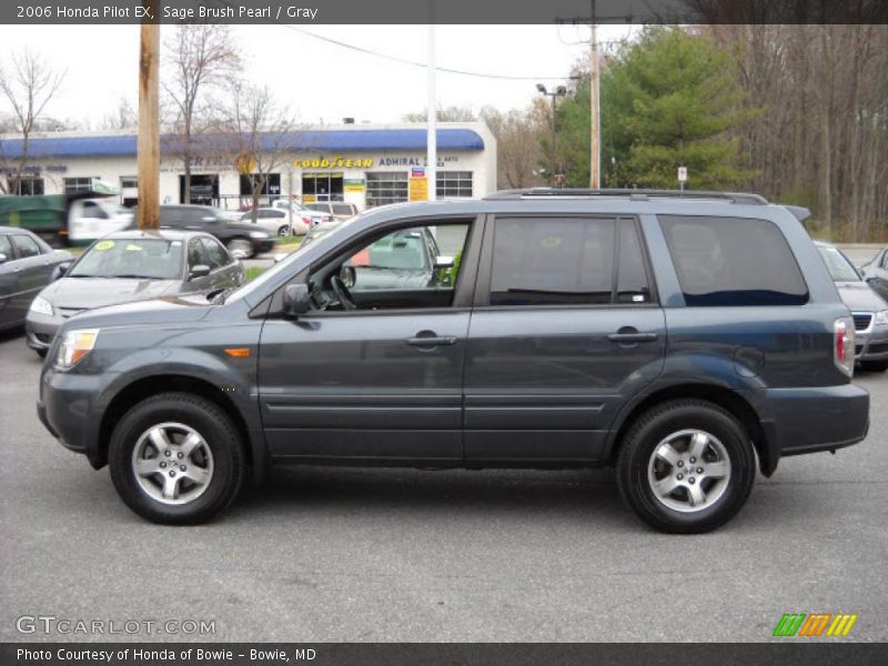 Sage Brush Pearl / Gray 2006 Honda Pilot EX