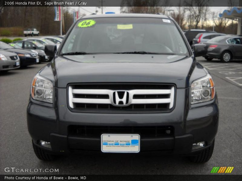 Sage Brush Pearl / Gray 2006 Honda Pilot EX