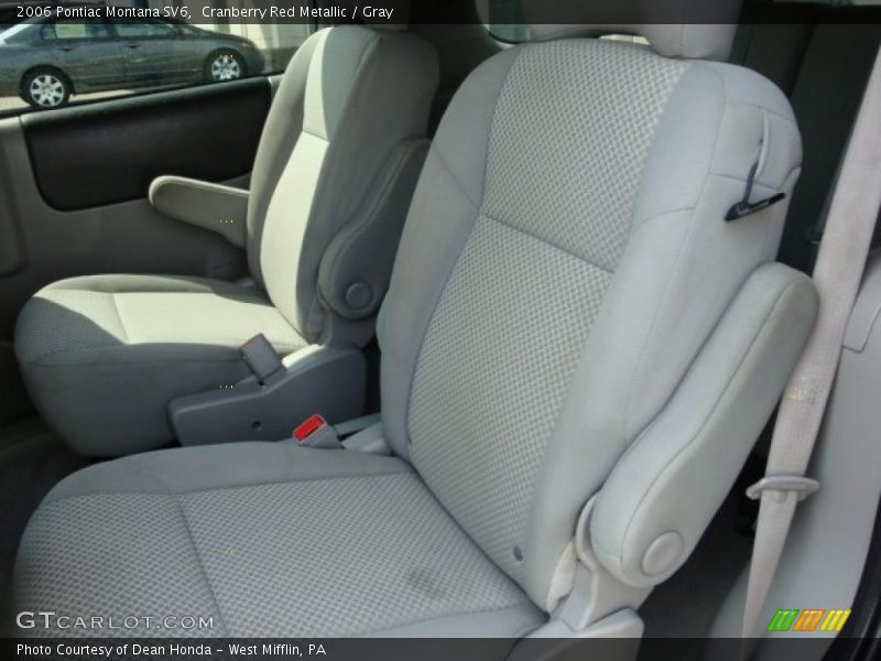 Cranberry Red Metallic / Gray 2006 Pontiac Montana SV6