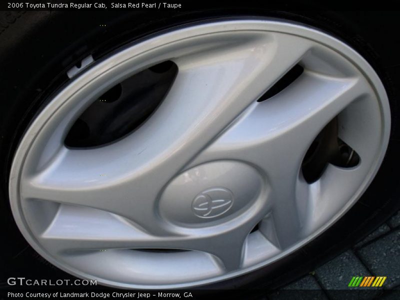 Salsa Red Pearl / Taupe 2006 Toyota Tundra Regular Cab