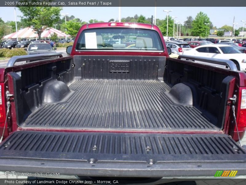 Salsa Red Pearl / Taupe 2006 Toyota Tundra Regular Cab