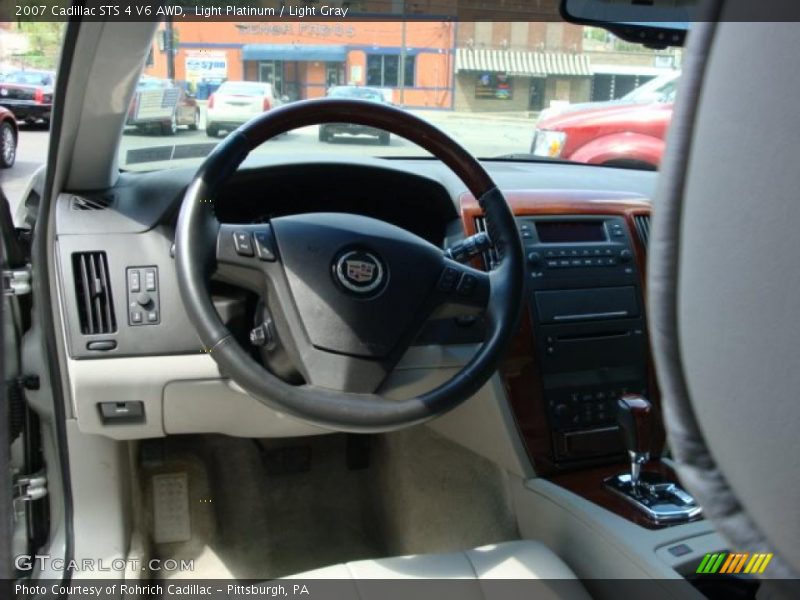 Light Platinum / Light Gray 2007 Cadillac STS 4 V6 AWD