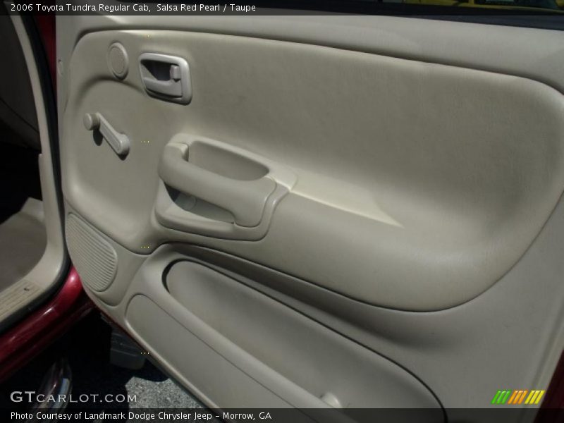 Salsa Red Pearl / Taupe 2006 Toyota Tundra Regular Cab
