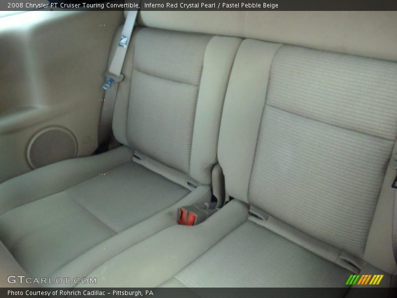 Inferno Red Crystal Pearl / Pastel Pebble Beige 2008 Chrysler PT Cruiser Touring Convertible