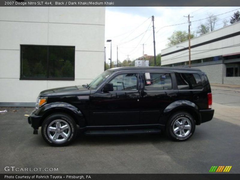 Black / Dark Khaki/Medium Khaki 2007 Dodge Nitro SLT 4x4