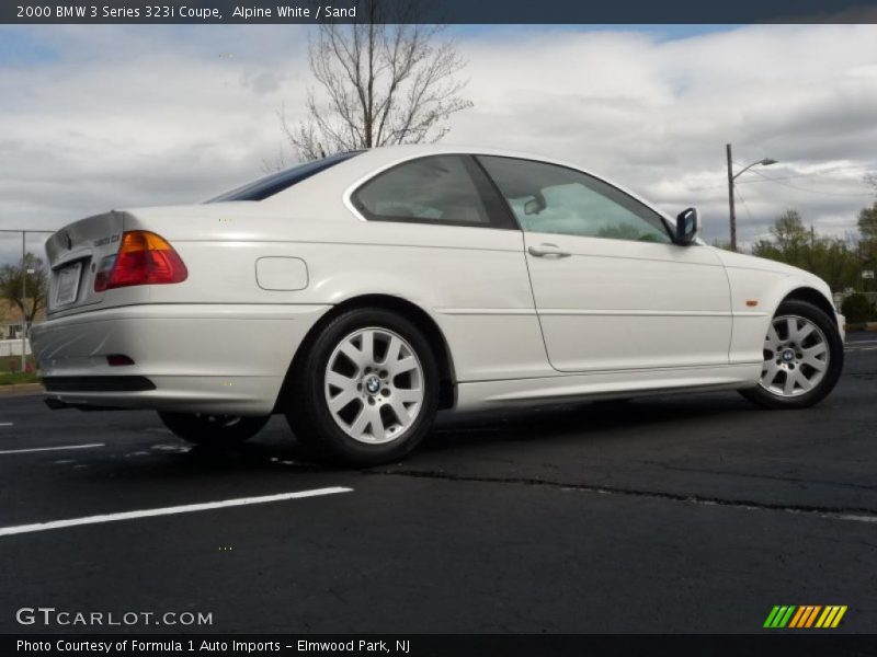 Alpine White / Sand 2000 BMW 3 Series 323i Coupe