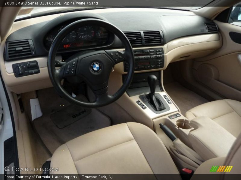 Alpine White / Sand 2000 BMW 3 Series 323i Coupe