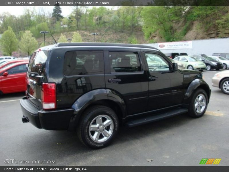 Black / Dark Khaki/Medium Khaki 2007 Dodge Nitro SLT 4x4