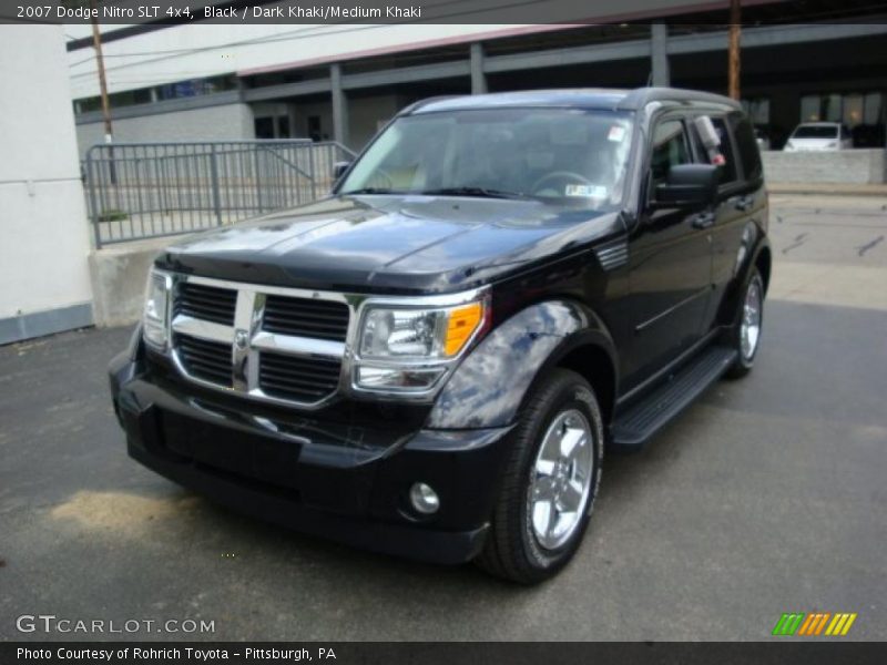 Black / Dark Khaki/Medium Khaki 2007 Dodge Nitro SLT 4x4