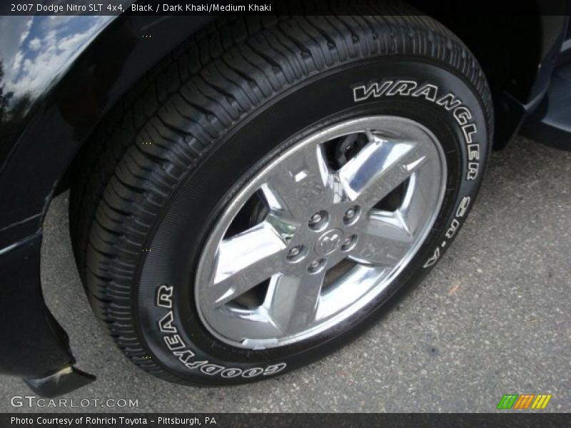 Black / Dark Khaki/Medium Khaki 2007 Dodge Nitro SLT 4x4