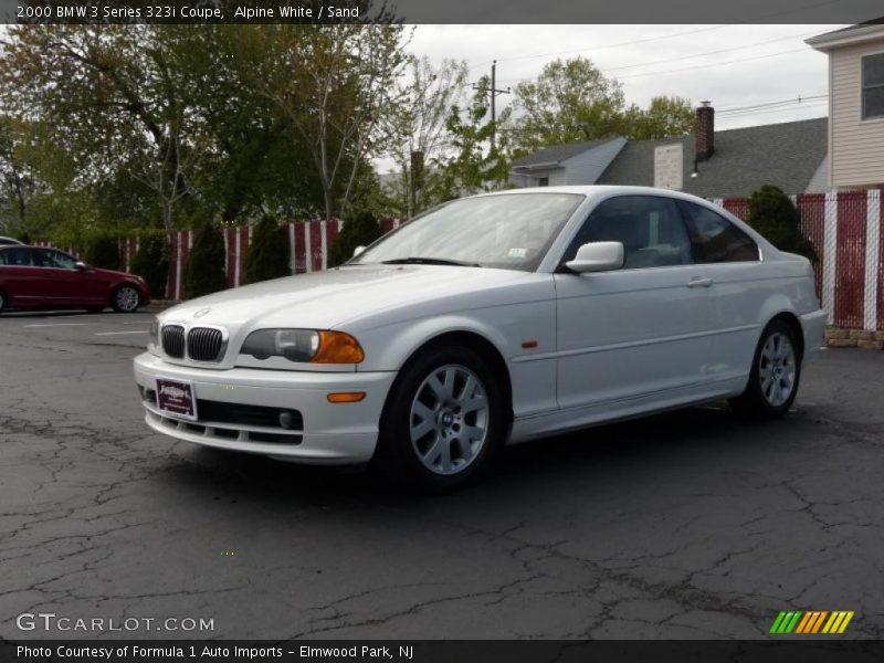 Alpine White / Sand 2000 BMW 3 Series 323i Coupe