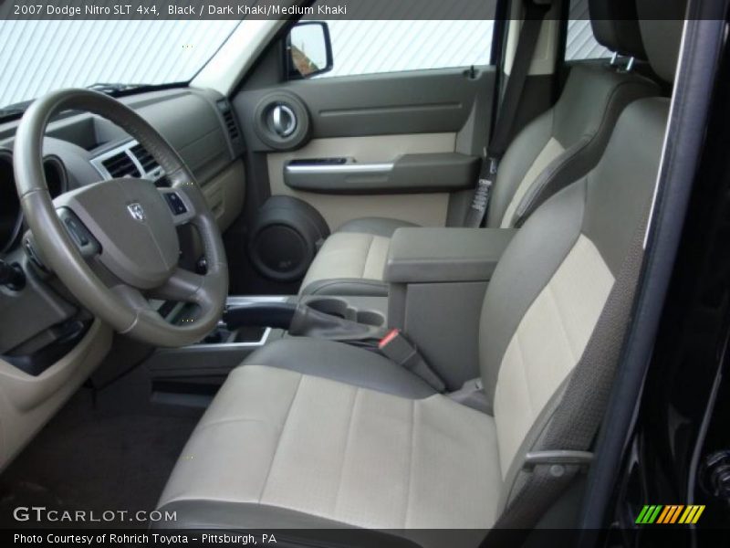 Black / Dark Khaki/Medium Khaki 2007 Dodge Nitro SLT 4x4