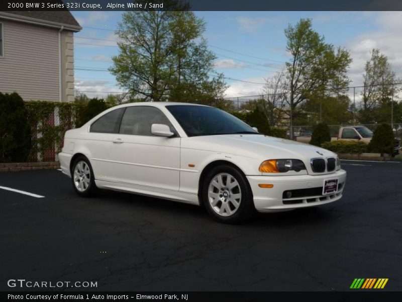 Alpine White / Sand 2000 BMW 3 Series 323i Coupe