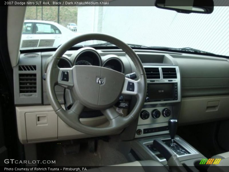 Black / Dark Khaki/Medium Khaki 2007 Dodge Nitro SLT 4x4