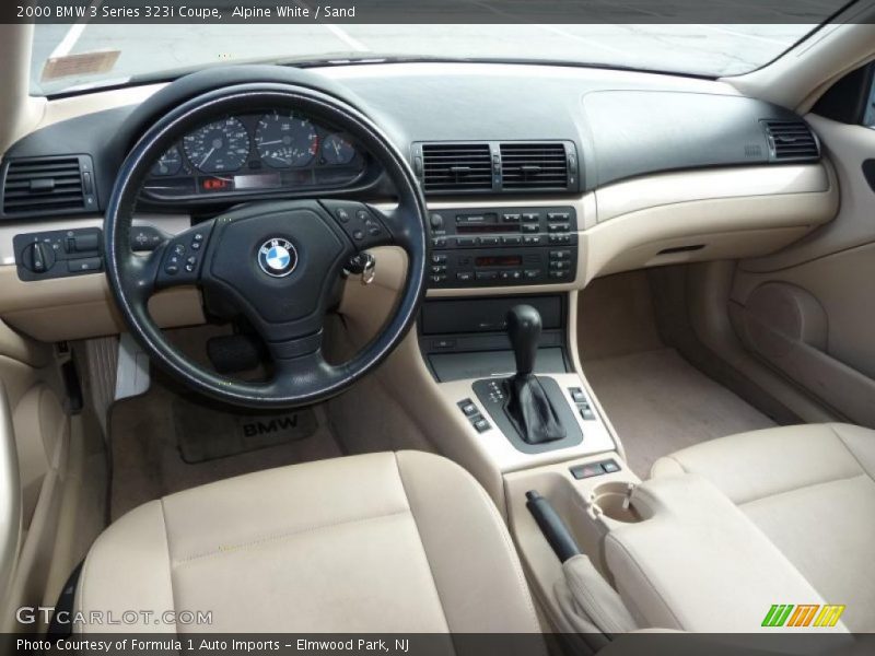 Alpine White / Sand 2000 BMW 3 Series 323i Coupe