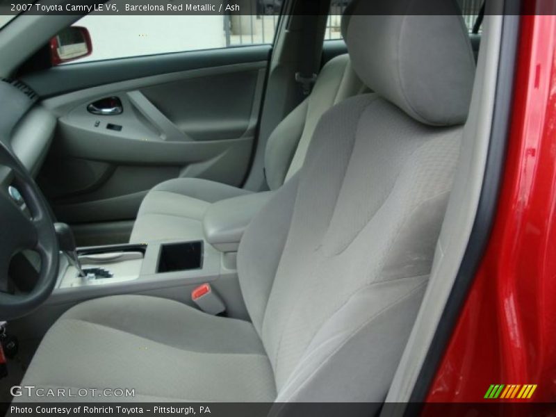 Barcelona Red Metallic / Ash 2007 Toyota Camry LE V6