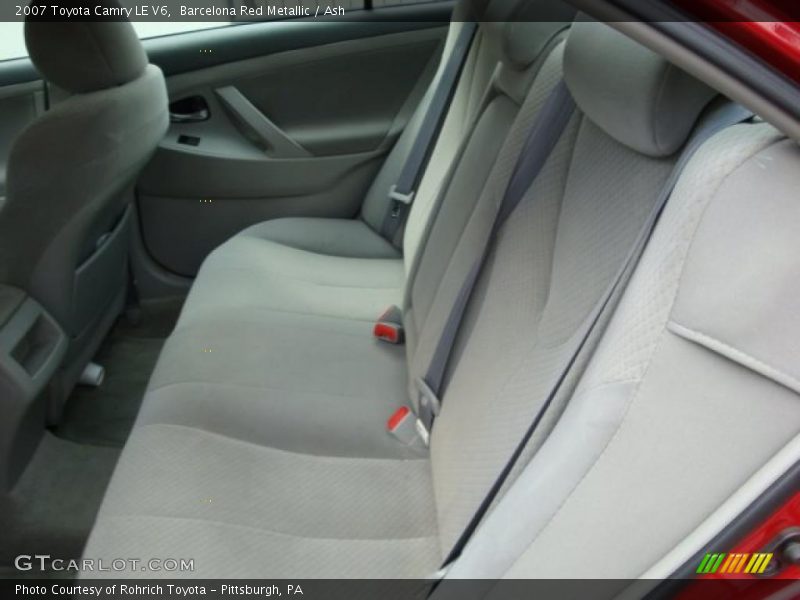 Barcelona Red Metallic / Ash 2007 Toyota Camry LE V6