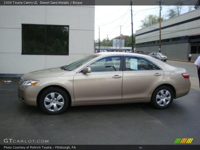 Desert Sand Metallic / Bisque 2009 Toyota Camry LE