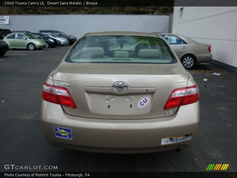 Desert Sand Metallic / Bisque 2009 Toyota Camry LE